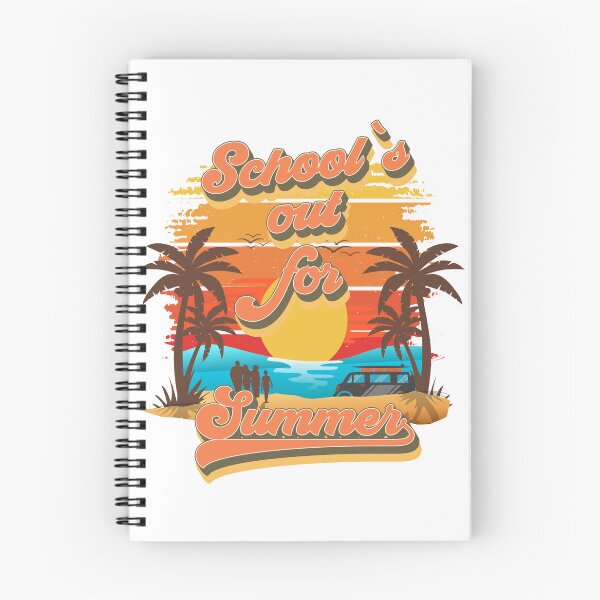 Item preview, Schools out for summer Retro quote groovy teacher vacation designed and sold by HomeCoquette.