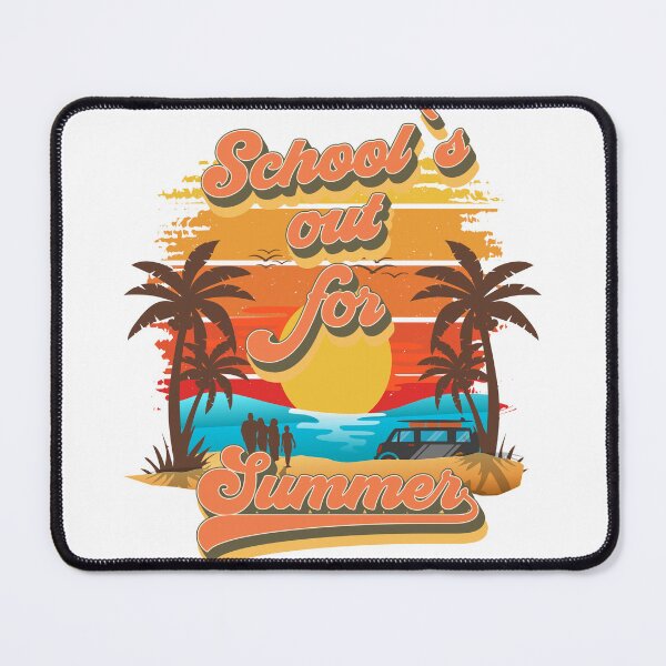 Item preview, Schools out for summer Retro quote groovy teacher vacation designed and sold by HomeCoquette.