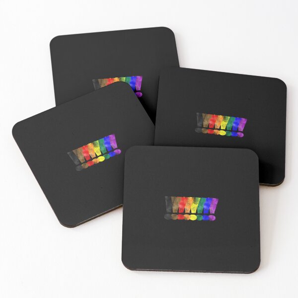 Item preview, Distressed Philly LGBTQ Pride Whee! Exclamation Points designed and sold by Patrick Hiller.