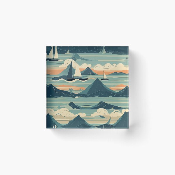 Item preview, Patternopolis boats design designed and sold by SpicyGraphicArt.