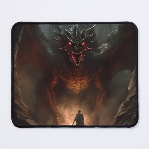 Item preview, Sinister dragon with glowing red eyes designed and sold by jmstechnical.