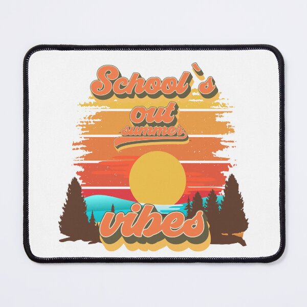 Item preview,  Schools out summer vibes Retro quote groovy teacher vacation designed and sold by HomeCoquette.