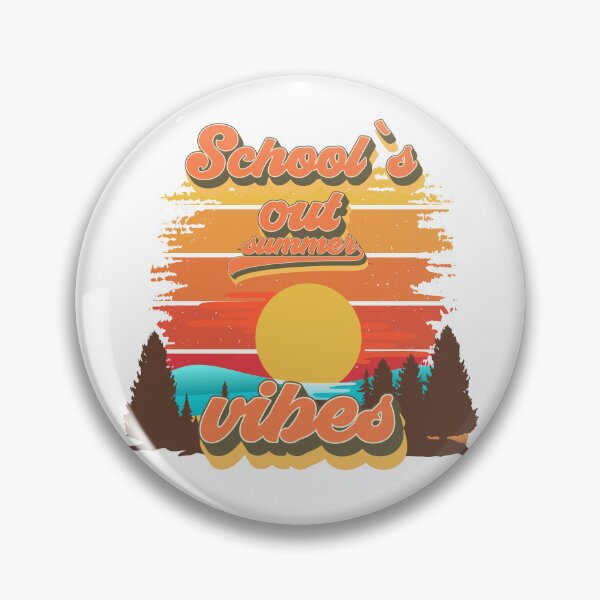 Item preview,  Schools out summer vibes Retro quote groovy teacher vacation designed and sold by HomeCoquette.
