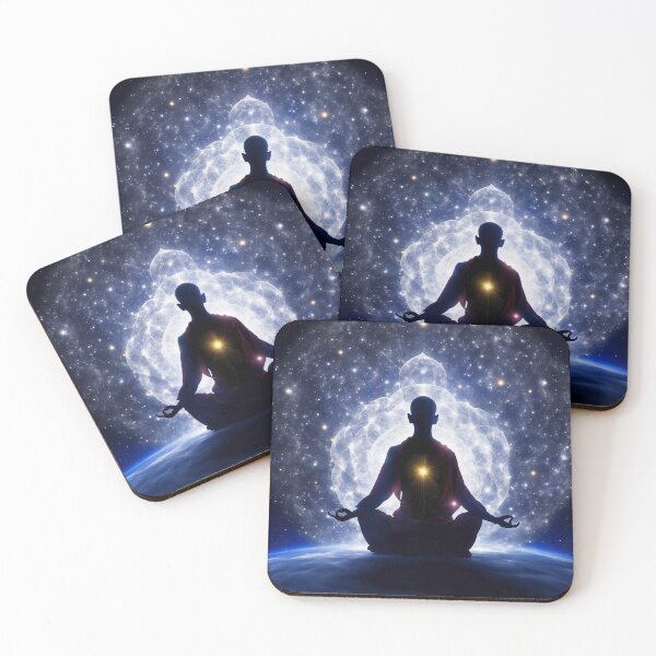 Item preview, Meditation becaming one with the universe designed and sold by Inked-Attire.