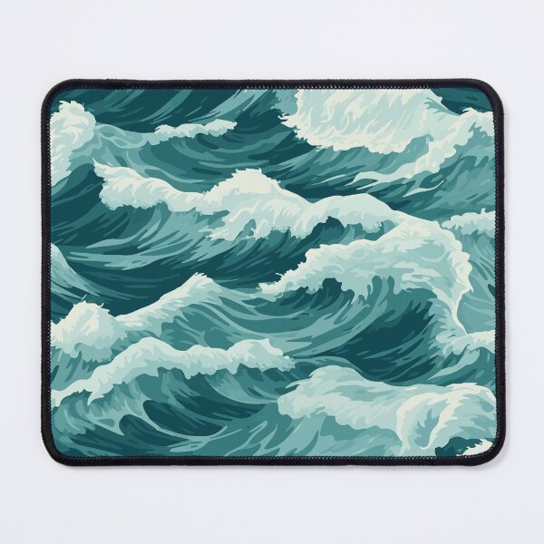 Item preview, Patternopolis realistic sea design designed and sold by SpicyGraphicArt.