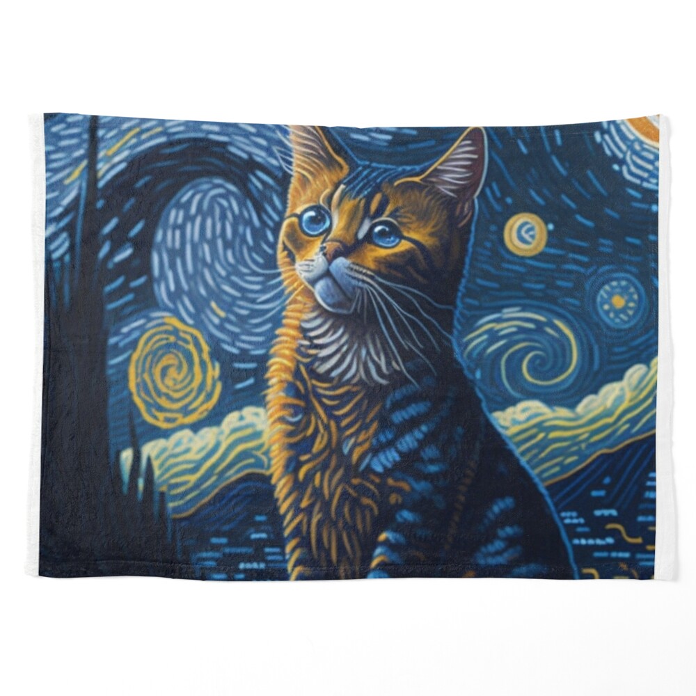 Chihuahua Art Van Gogh Starry Night over the Rhone Jigsaw Puzzle