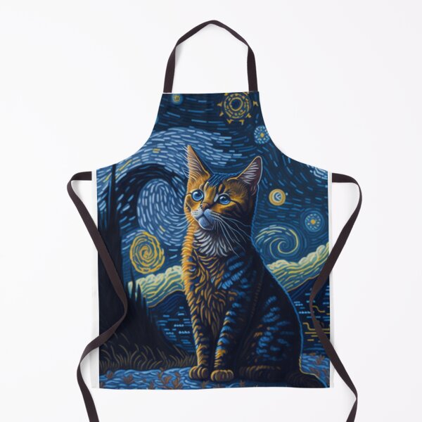 Item preview, Starry Night Cat designed and sold by itzbart.
