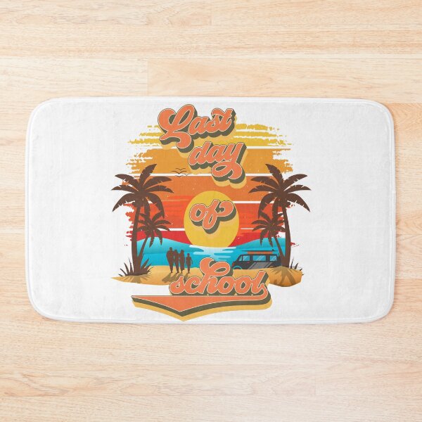 Item preview, Last day of school Retro quote groovy teacher vacation designed and sold by HomeCoquette.