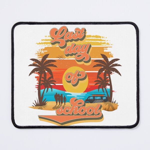 Item preview, Last day of school Retro quote groovy teacher vacation designed and sold by HomeCoquette.