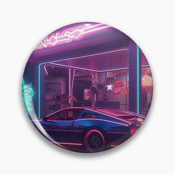 Item preview, Neonopolis futuristic cars design designed and sold by SpicyGraphicArt.