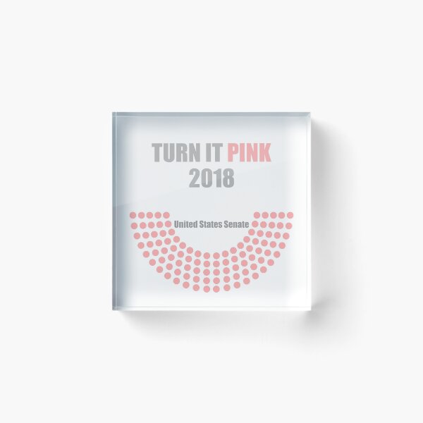 Item preview, Turn it Pink 2018, Females for Senate designed and sold by EncodedShirts.