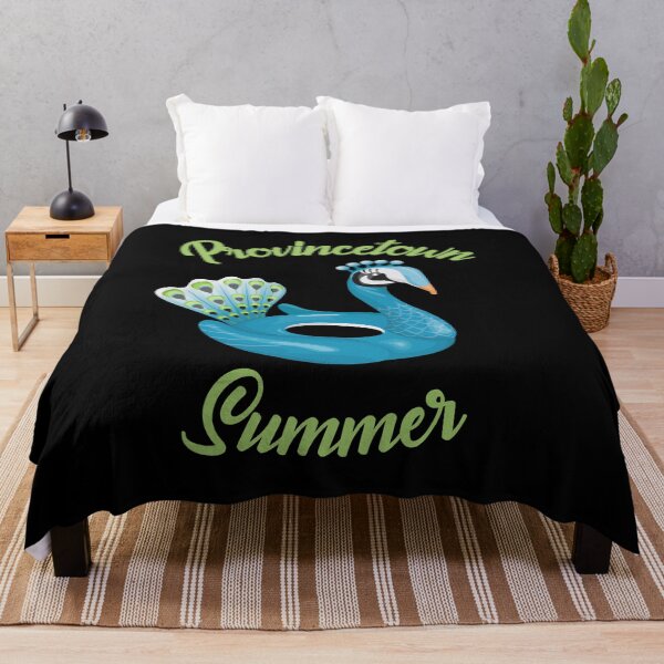 Item preview, Provincetown Summer - Peacock Pool Float designed and sold by WigOutlet.