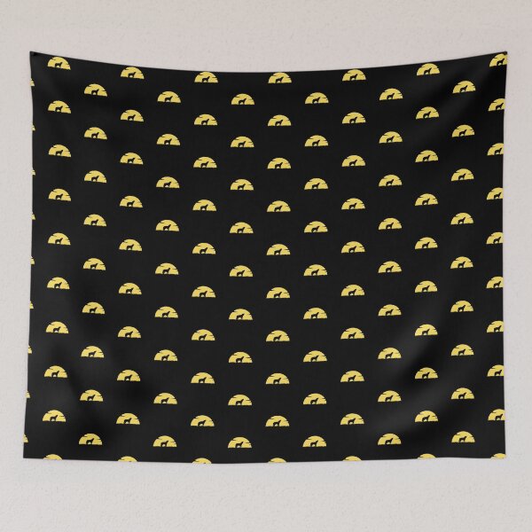 Item preview, The Howling Wolf And The Moon designed and sold by kocakashop.