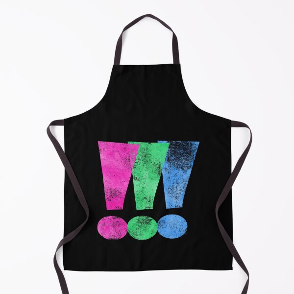 Item preview, Polysexual Pride Exclamation Points designed and sold by Patrick Hiller.