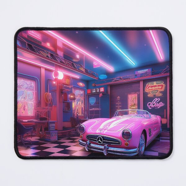 Item preview, Neonopolis Futuristic Mercedes Design designed and sold by SpicyGraphicArt.