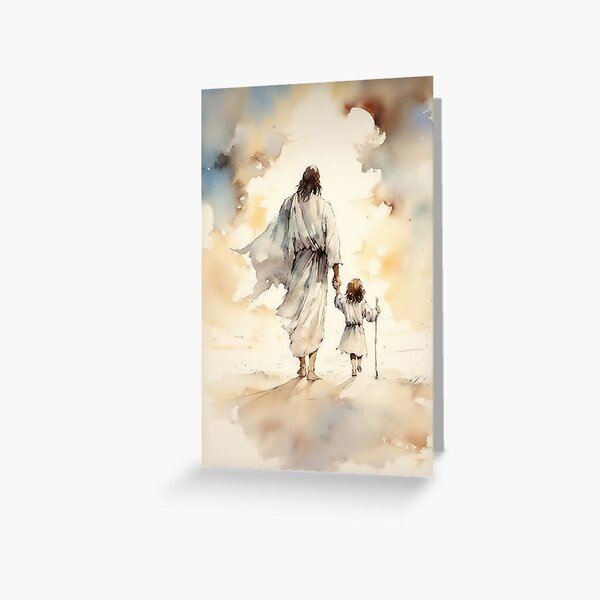 Item preview, Jesus and child designed and sold by Rosaliartbook.