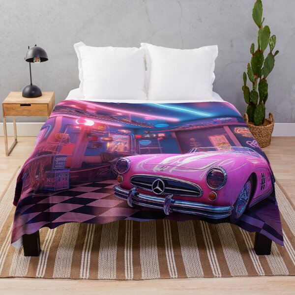 Item preview, Neonopolis Futuristic Mercedes Design designed and sold by SpicyGraphicArt.
