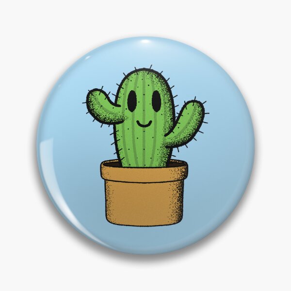 Item preview, Happy Cacti Cute Cactus Vintage Grunge Illustrated designed and sold by Cayden Colias.