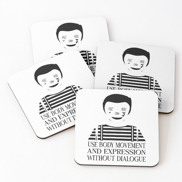 Item preview, Best Mime Artist Quote Art of Silence designed and sold by saadabs.
