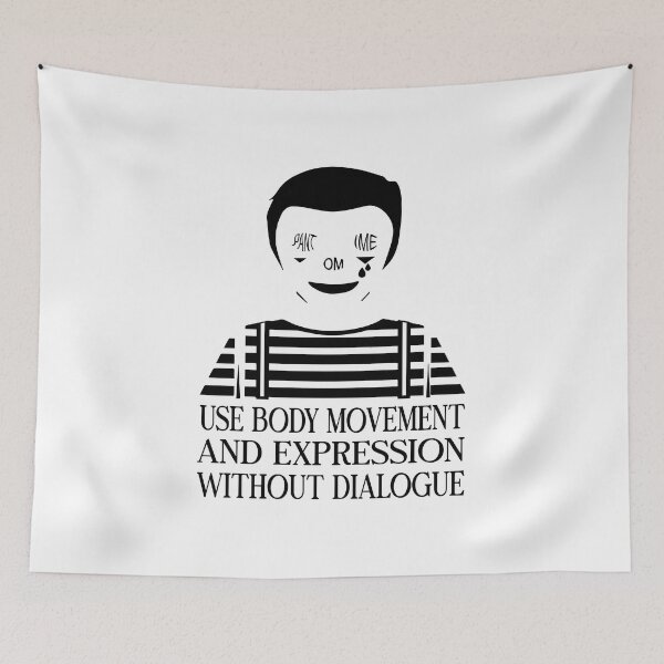 Item preview, Best Mime Artist Quote Art of Silence designed and sold by saadabs.