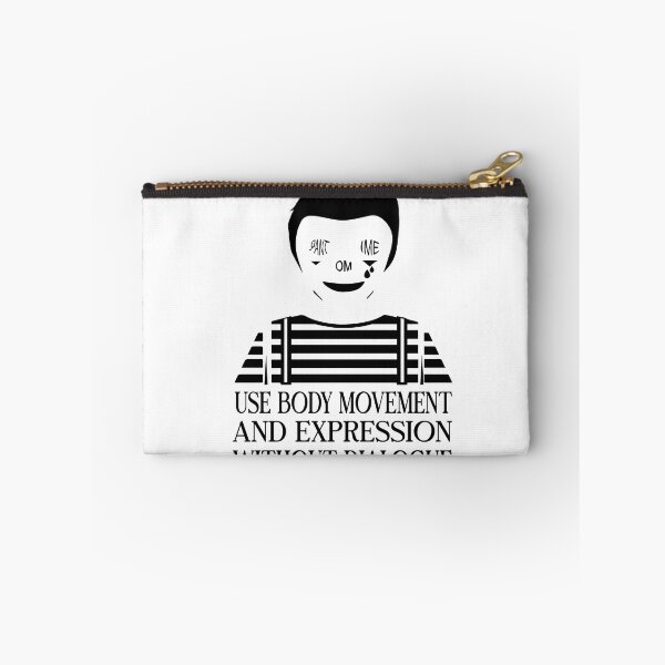 Item preview, Best Mime Artist Quote Art of Silence designed and sold by saadabs.