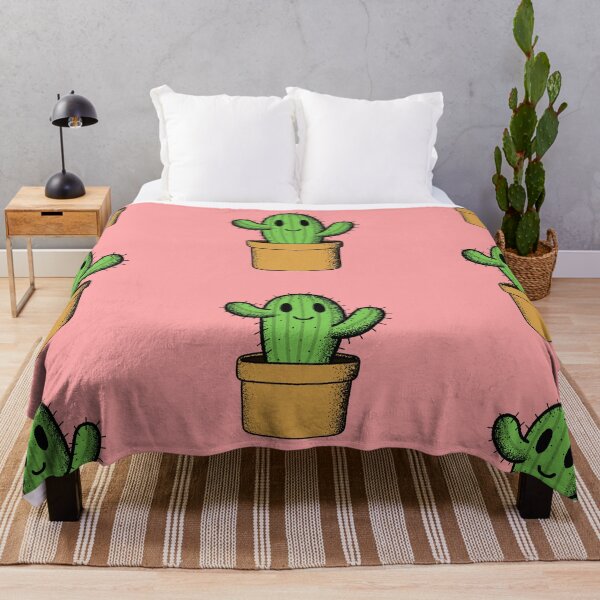 Item preview, Happy Cacti Cute Cactus Vintage Grunge Illustrated designed and sold by Cayden Colias.