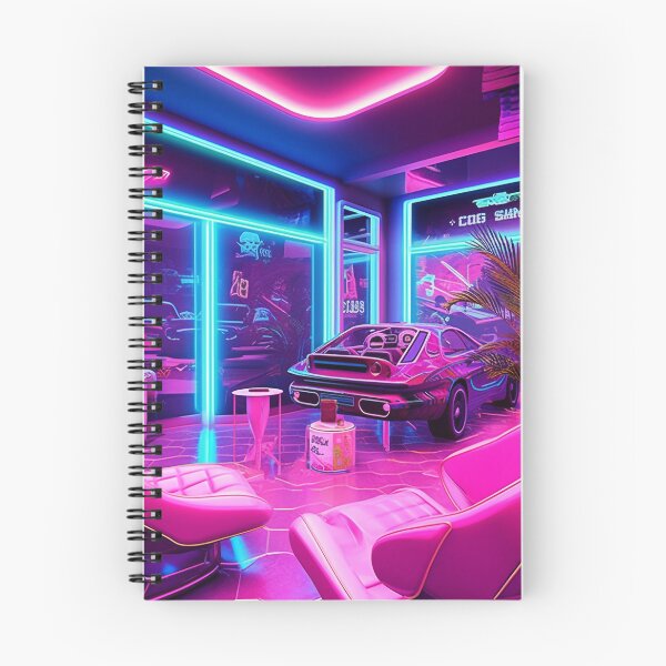 Item preview, Neonopolis futuristic atmosphere design designed and sold by SpicyGraphicArt.