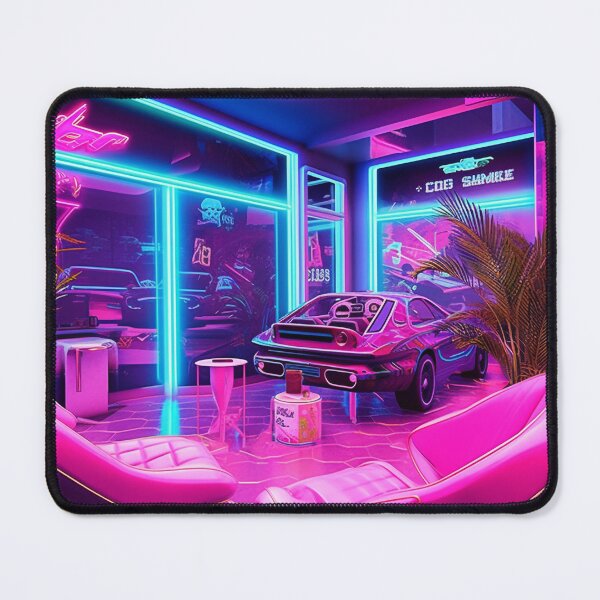 Item preview, Neonopolis futuristic atmosphere design designed and sold by SpicyGraphicArt.
