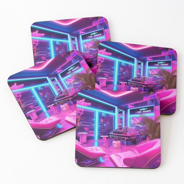 Item preview, Neonopolis futuristic atmosphere design designed and sold by SpicyGraphicArt.