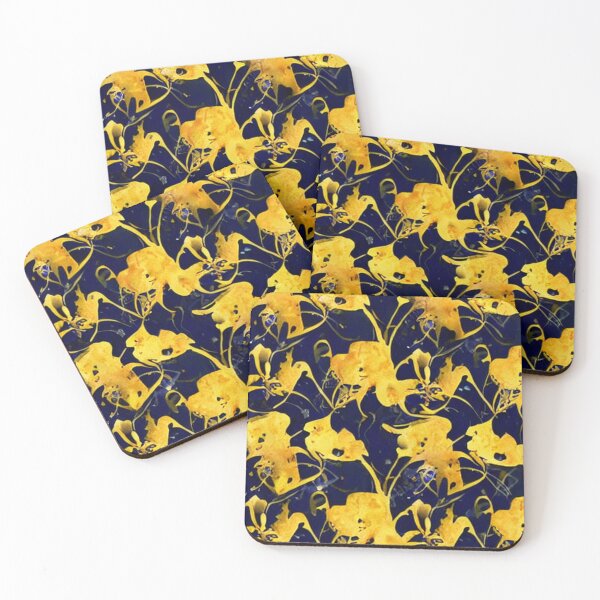 Item preview, Abstract Gold Floral designed and sold by calibrit.