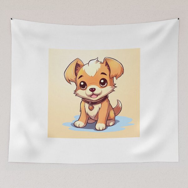 Item preview, Adorable Little Brown Puppy - Sweetness and Playfulness designed and sold by Neuronexia.
