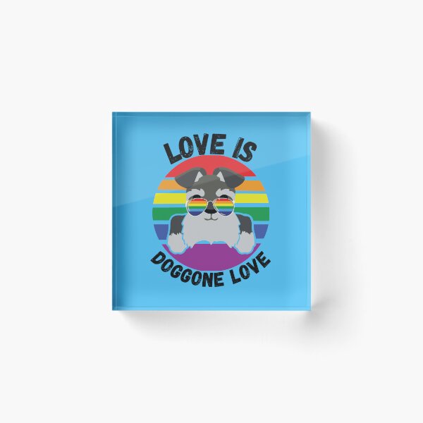 Item preview, Love is Doggone Love designed and sold by MugsAndDuds.