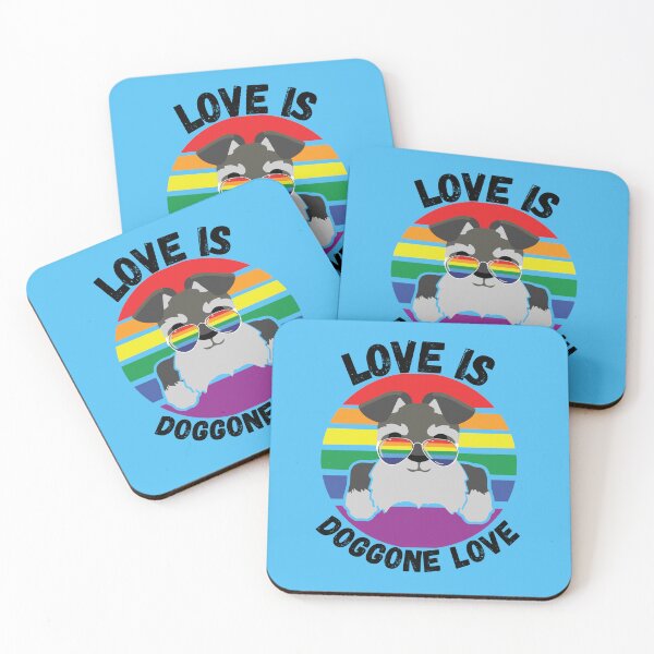 Item preview, Love is Doggone Love designed and sold by MugsAndDuds.