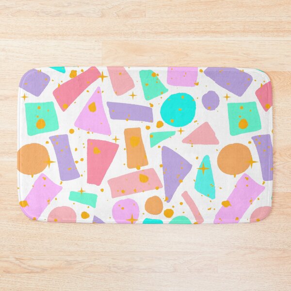 Item preview, Geometric shapes pattern in pastel colours designed and sold by TheRightHonMP.
