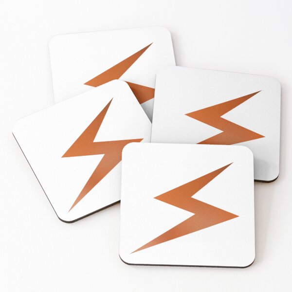 Item preview, Rustic Orange Lightning Bolt  designed and sold by savdesigns623.