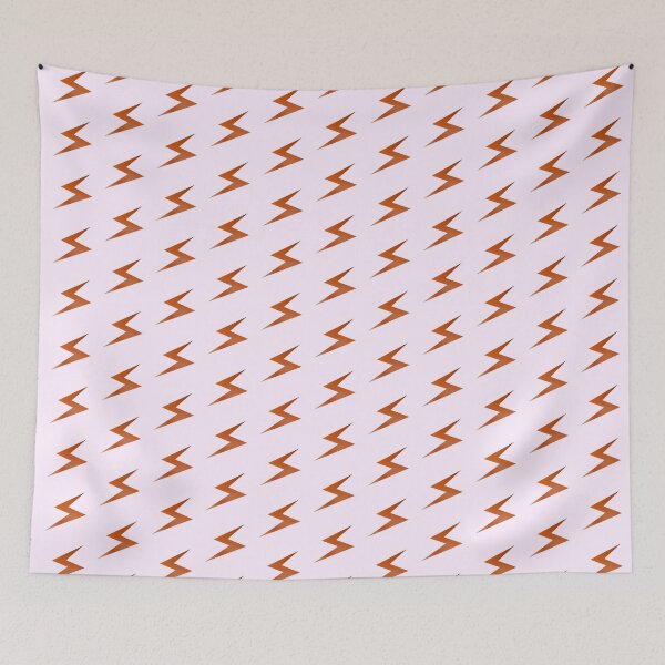Item preview, Rustic Orange Lightning Bolt  designed and sold by savdesigns623.