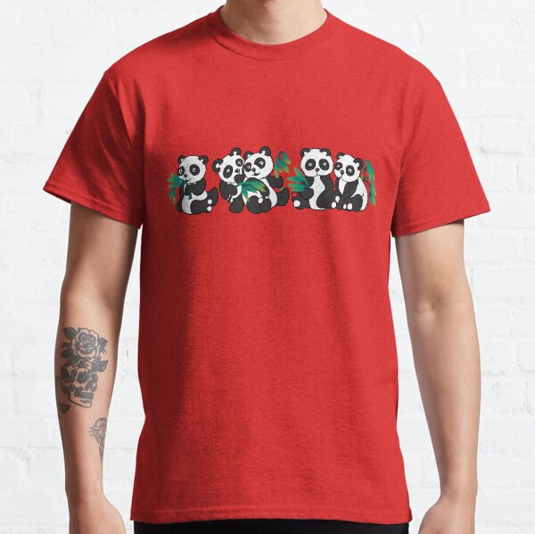 D & C Panda Shirt Classic T-Shirt