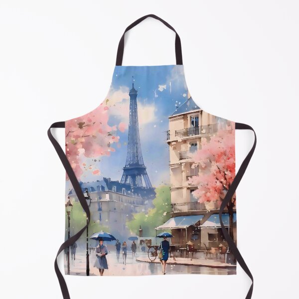 Item preview, A paris city scape in watercolor designed and sold by jmstechnical.
