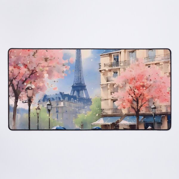 Item preview, A paris city scape in watercolor designed and sold by jmstechnical.