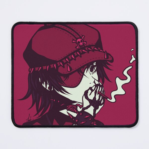 Item preview, Anime girl smoking designed and sold by 1art99.