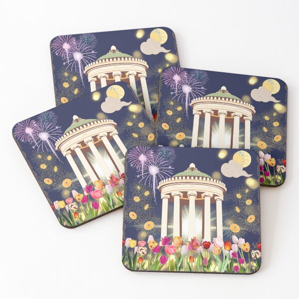 Item preview, Copy of Planet of wealth, happiness, sunshine, Summertime , Garden and tulips, gold coins, millionaire lifestyle  designed and sold by Sugar Wisdom .