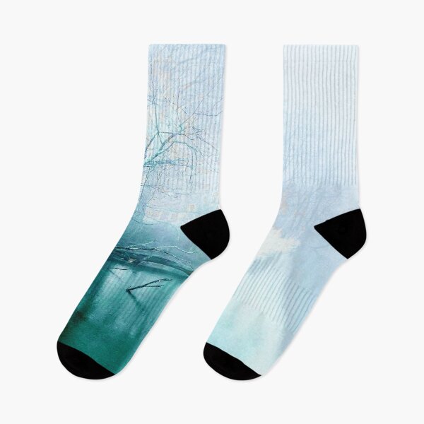 Item preview, Surreal Lakeshore Fog Negative Color designed and sold by CJRPics.
