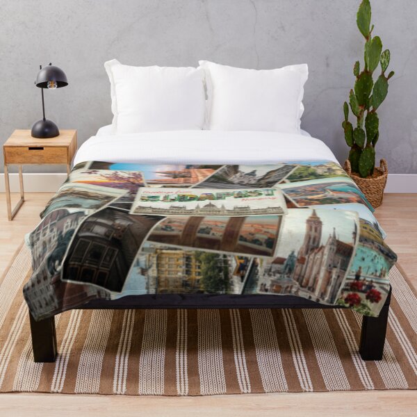 Item preview, Greetings from Budapest in Hungary vintage style retro souvenir designed and sold by DeveloperProp0.
