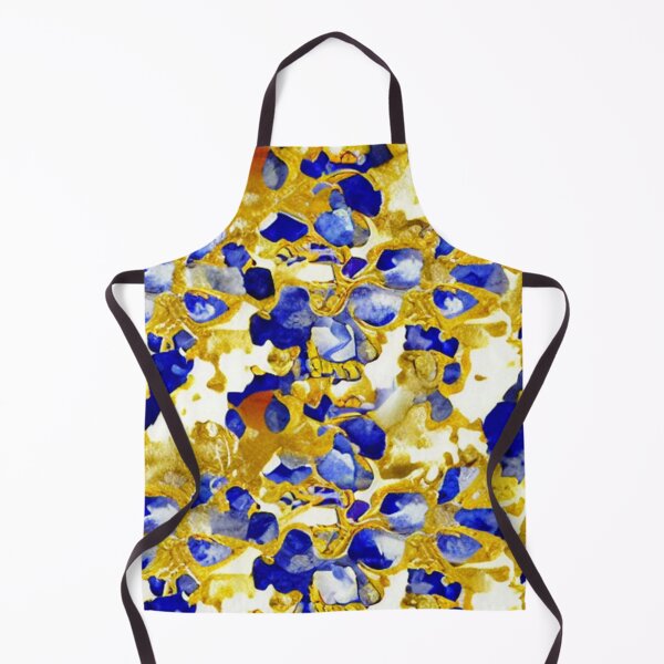 Item preview, Abstract Jewels in Blue and Gold designed and sold by calibrit.