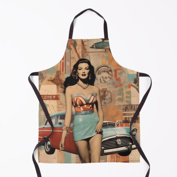 Item preview, America Beauty Retro Vintage Patchwork Collage Pattern of Americana designed and sold by BrandonArtWorld.