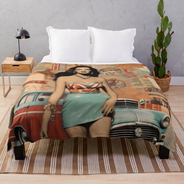 Item preview,  America Beauty Retro Vintage Patchwork Collage Pattern of Americana designed and sold by BrandonArtWorld.