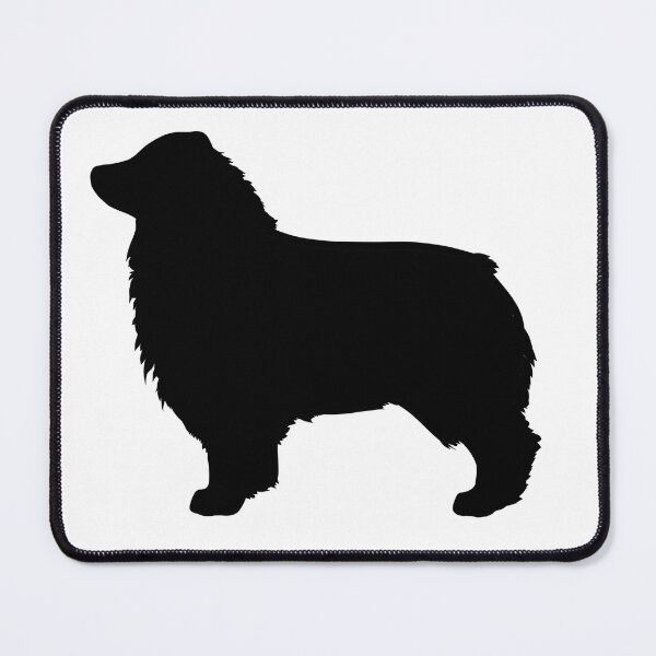 Item preview, Australian Shepherd Silhouette designed and sold by MyMuttBeau.