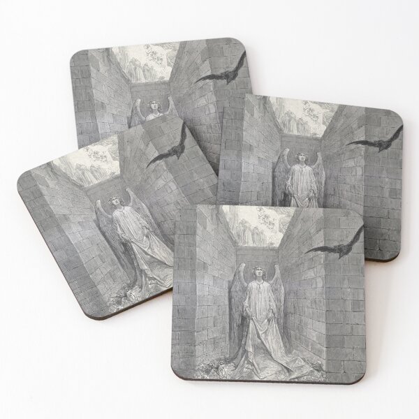 Item preview, The Raven - Edgar Allan Poe, Gustave Dore designed and sold by forgottenbeauty.