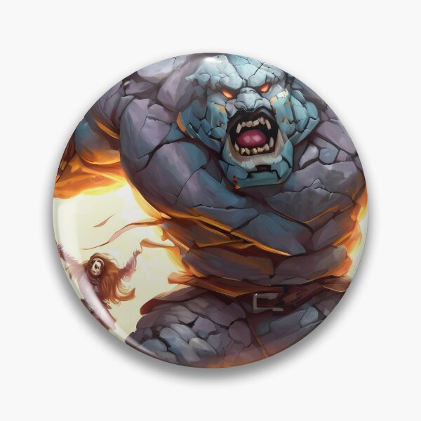 Item preview, A rock giant fights some adventurers  designed and sold by jmstechnical.