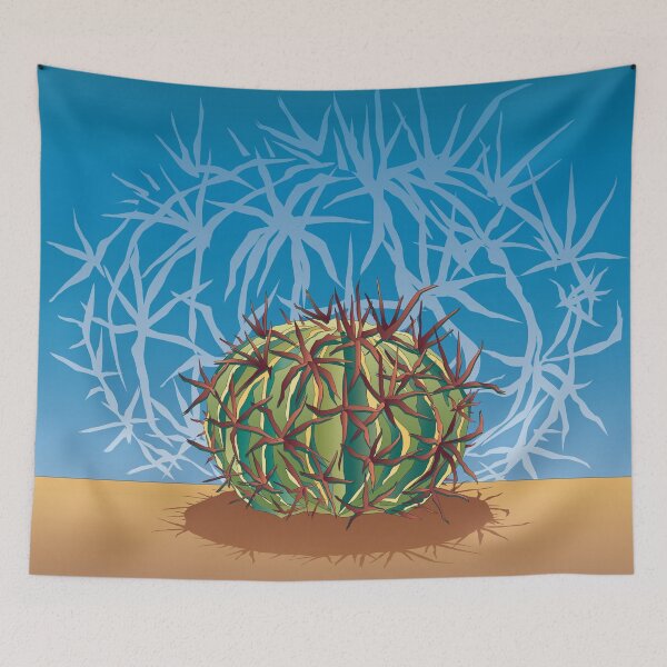 Item preview, Red Barrel Cactus  designed and sold by jeff-jones.